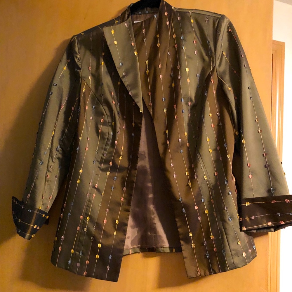Vintage Miller Shor High Fashion Blazer Suit